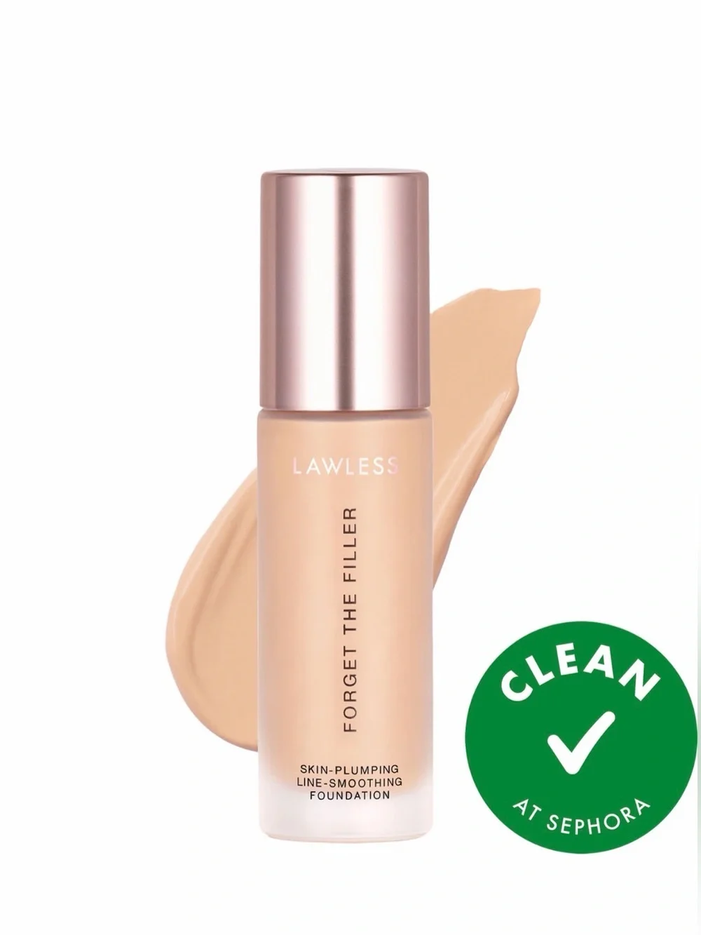 LAWLESS Skin Plumping Line Reducing Smoothing Foundation 7L Brand New in Box